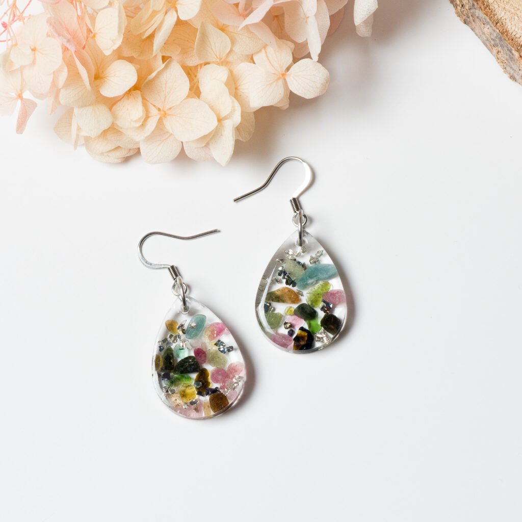 Teardrop Tourmaline Dangles