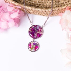 Round Flowers Necklace