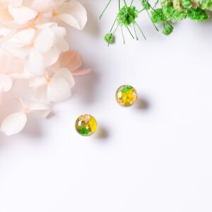 Round Flowers Studs