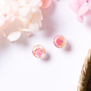 Round Flowers Studs