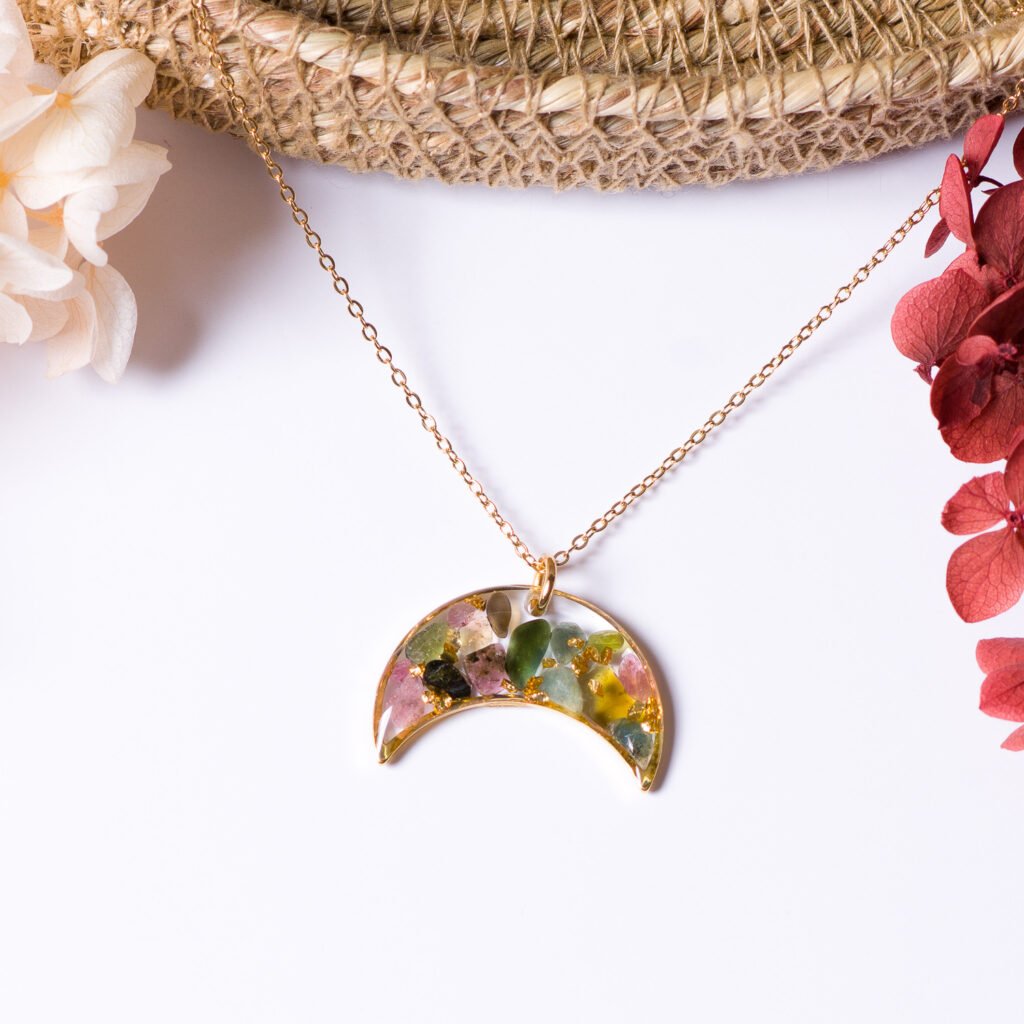 Moon Tourmaline Necklace