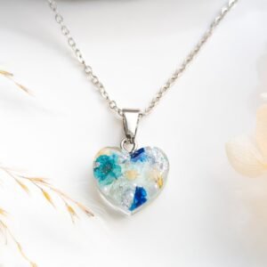 Blossom Charm Heart Necklace