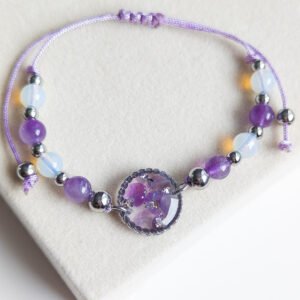 Amethyst & Opalite Harmony Bracelet