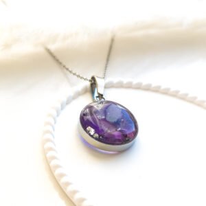Calm Violet Amethyst Necklace