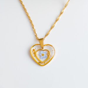 Forget-Me-Not Flower Necklace