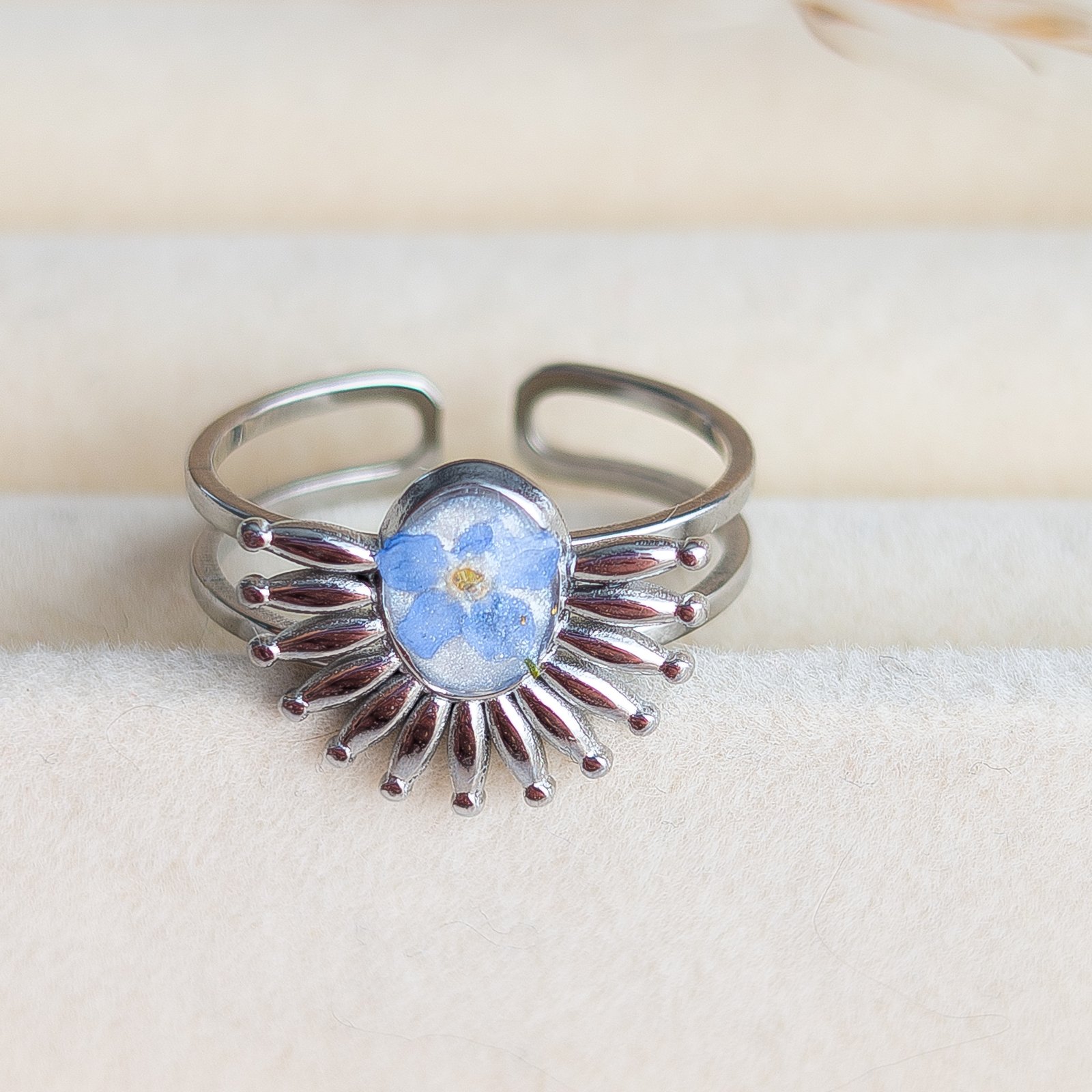 Forget-Me-Not Jewellery Set - Image 4