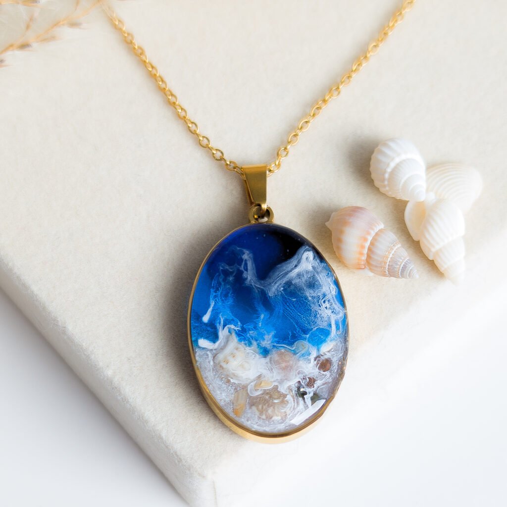 Shell, Stone and Sand Necklace
