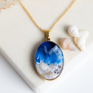 Shell, Stone and Sand Necklace