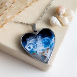 Seashell and Sea Sand Necklace