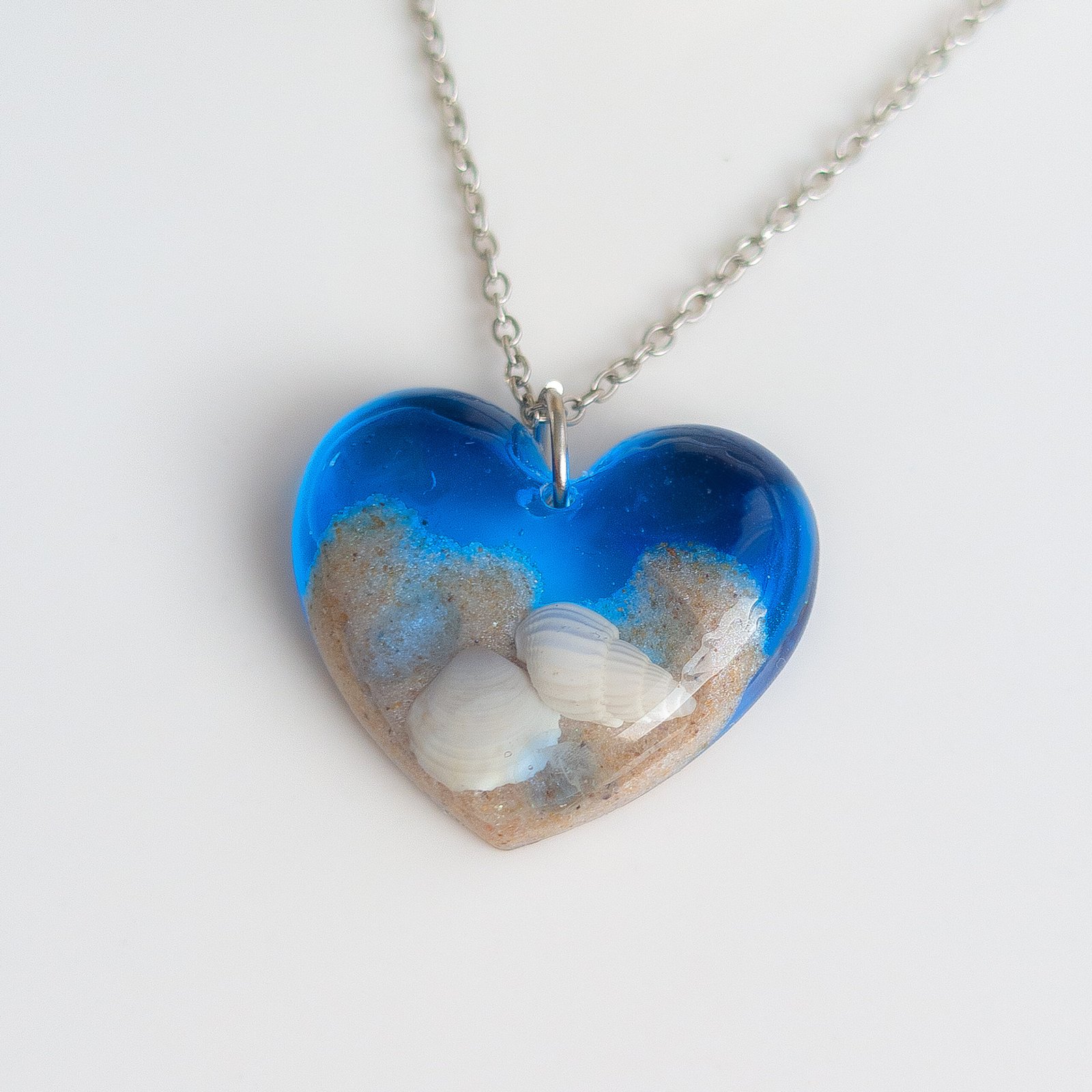 Shell and Sea Sand Necklace - Image 2