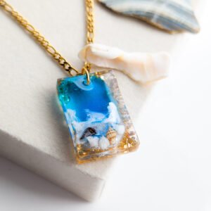 Sea Sand and Seashell Necklace