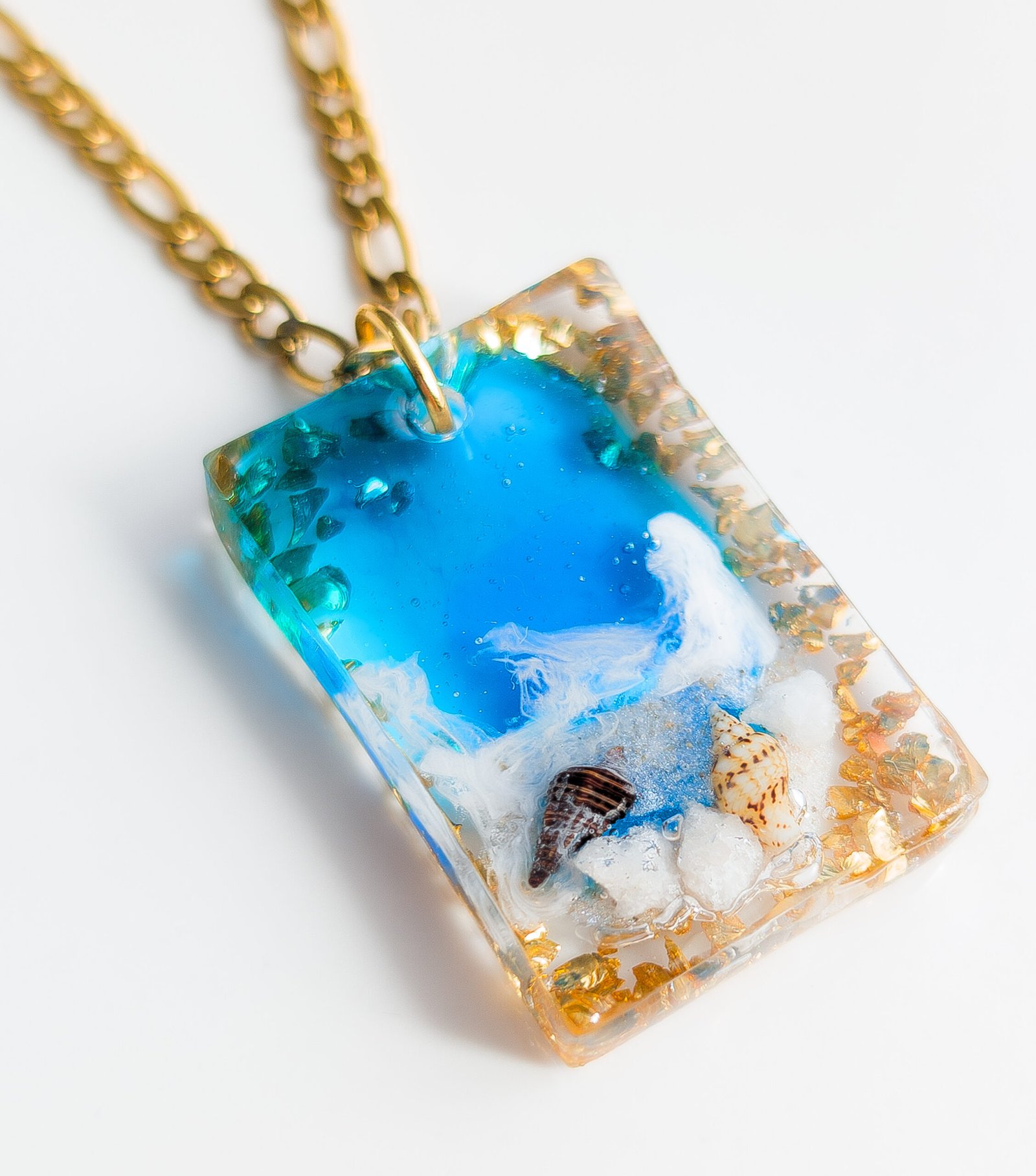 Sea Sand and Seashell Necklace - Image 4
