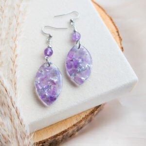 Elegant Amethyst Earrings