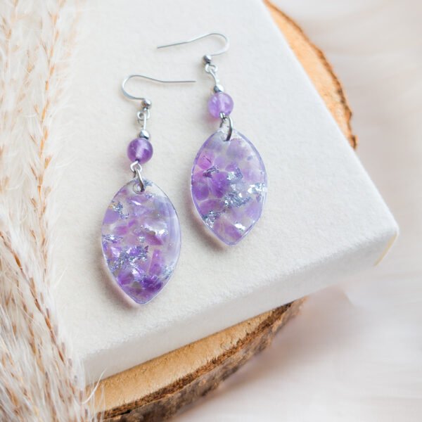 Elegant Amethyst Earrings