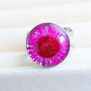 Floral Adjustable Ring