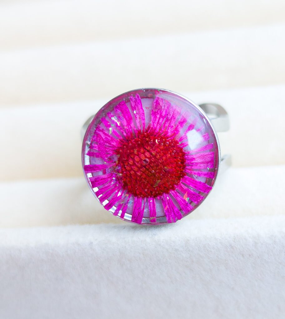 Floral Adjustable Ring