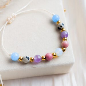 Natural Stone Adjustable Bracelet