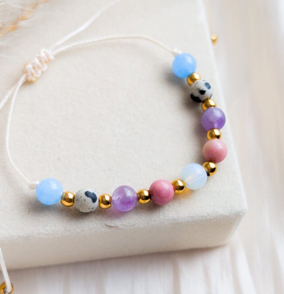 Natural Stone Adjustable Bracelet