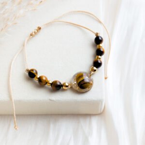 Tiger’s Eye Adjustable Bracelet