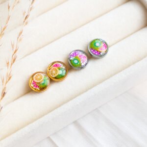 Fruit Stud Earrings