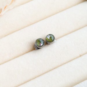 Olivine Stud Earrings