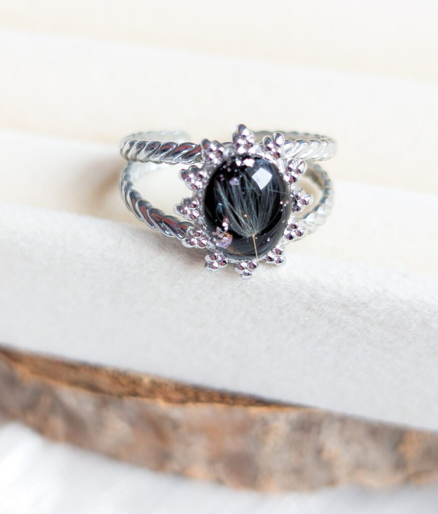 Adjustable Dandelion Seed Ring